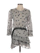 LoveShackFancy Women Gray Cocktail Dress P