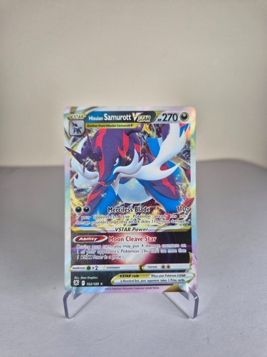 Hisuian Samurott VSTAR 102/189 Ultra Rare Astral Radiance NM/M Pokemon Card