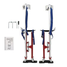 LABLT Adjustabl Drywall Stilts 24'' -40'' Aluminum For Taping Painting Painter