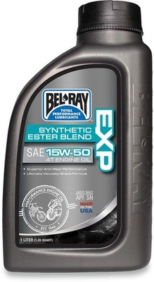 Bel-Ray EXP Synthetic Ester Blend 4T Engine Oil 15W-50 1 Liter