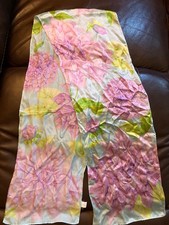 Echo 100 Silk Scarf, Flower Print