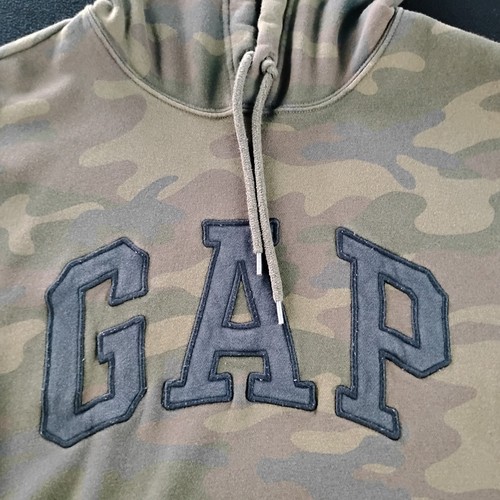Sudadera con Capucha Gap Para Mujer Talla-M Camuflaje Verde Ejército Ocio Pullover Sudadera - Imagen 6 de 8