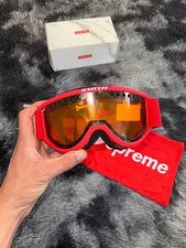 SALE Supreme x Smith Red Goggles FW15 Ski Snowboard Dirt Bike ATV Off Road 2026