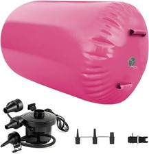 Air Roll, 80/90 cm Gymnastics Tumbling Mat with Electric Air Pump, Yoga Gymnasti