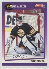 1991-92 Score American Reggie Lemelin #127 14m3