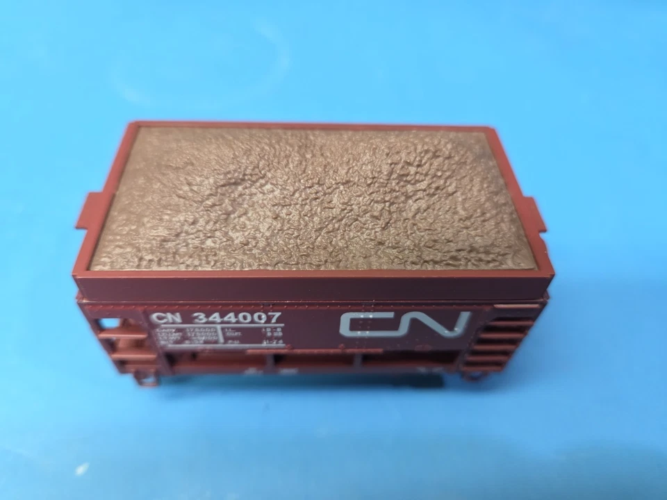 Model Power HO 1906 U-29 Metal Ore Car CN black 344007 In Box - Image 4 of 4