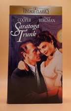 Saratoga Trunk VHS 1945, 1996 Gary Cooper Ingrid Bergman **Buy 2 Get 1 Free**