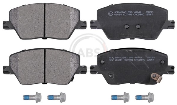 Bremsbelagsatz Scheibenbremse A.B.S. 35150 FüR Fiat Tipo 357HXN1A 357SXN1A 357-image