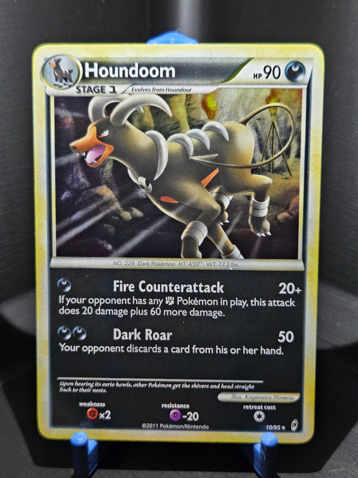 Pokemon Call of Legends Houndoom Holo 10/95 NM