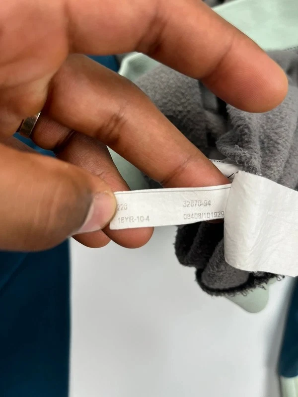 Sudadera con Capucha Quicksilver para Mujer XL Azul Como Nueva Marrón Pullover Sudadera Foto 4 de 4