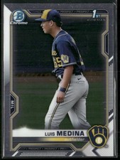 2021 Bowman Chrome #BCP-202 Luis Medina Prospects