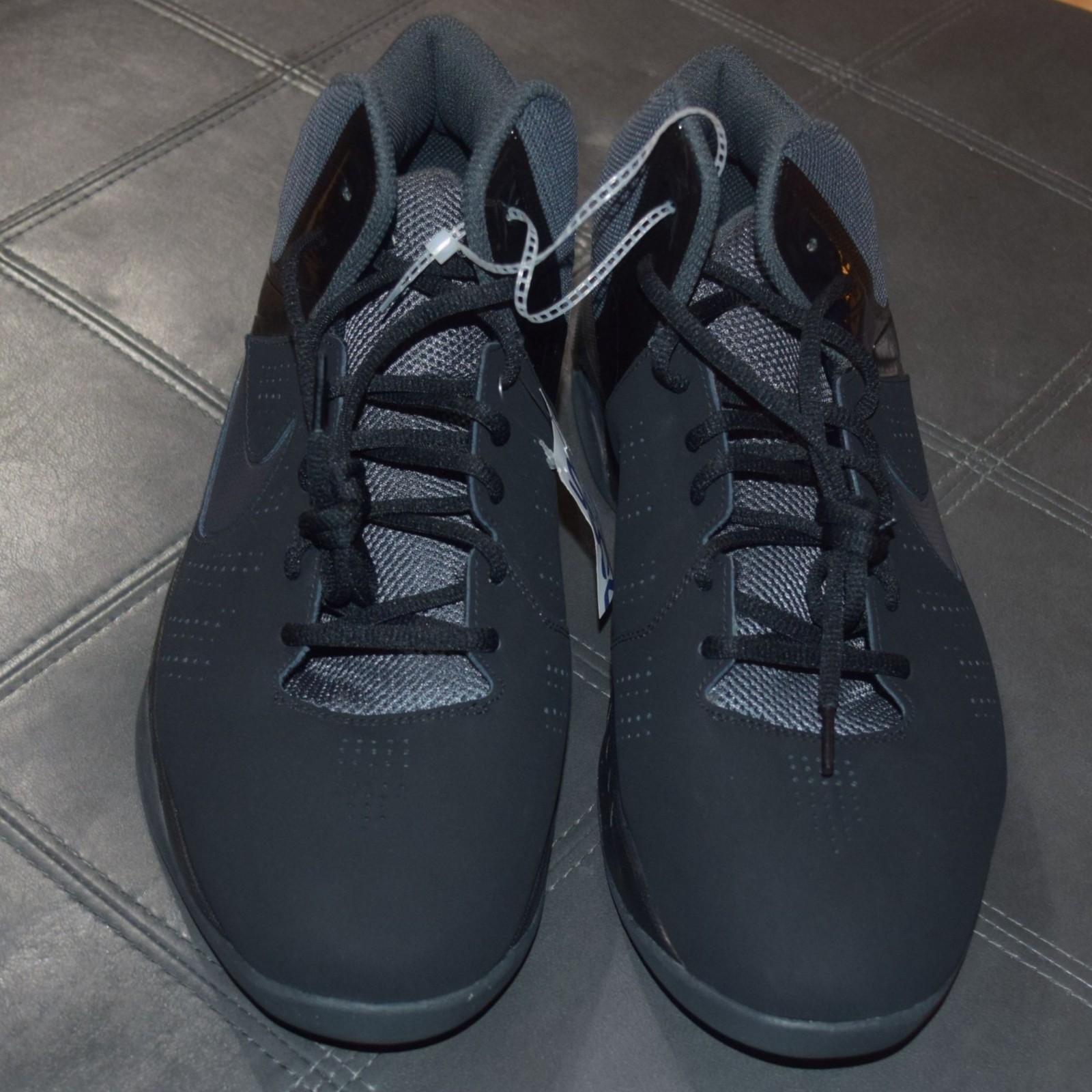 NEW Nike Air Visi PRO VI NBK Mens Sz 14 Black Basketball Shoes Training Sneakers