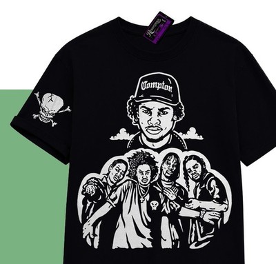 New Black White Bone Thugs N Harmony Rap tee