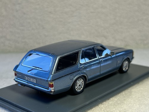Raro Neo Models Resina 1:43 Ford Granada Torneo Ghia Mk1 Blu Metallizzato Boxato - Foto 3 di 10