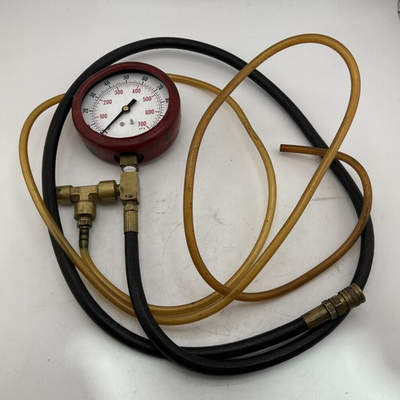 #ad #ad D SNAP ON EEF1500 FUEL INJECTOR PRESSURE TESTER 100PSI GAUGE W HOSES VGC USA $49.99