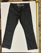 Tommy Hilfiger Heritage Bootcut Jeans Mens 35x32 Blue Indigo Goods Denim Y2K