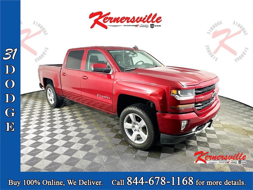 Image of 2018 Chevrolet Silverado 1500 LT 4WD 4dr Pickup Truck Remote Start