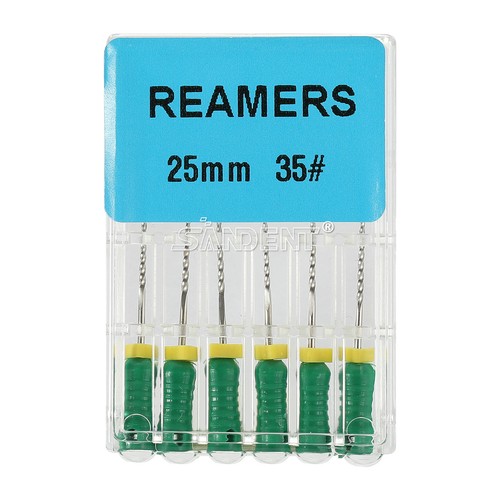 10-100Confezioni 25mm Dentale Endo Radice Canale File Alesatori Acciaio Inox Uso Manuale - Foto 40 di 65