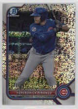 2022 Bowman Chrome Prospects Speckle Refractor 2/299 Yohendrick Pinango 0rz7