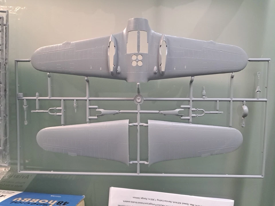 Breda Ba.65A-80 Lince Aviazione Legionaria Special Hobby Limited Edition 1/48 - Immagine 3 di 4