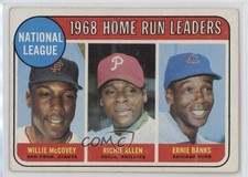 1969 Topps League Leaders Dick Allen Willie McCovey Richie Ernie Banks HOF 0q3