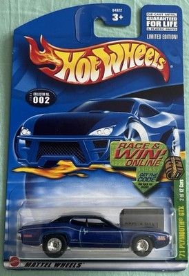 2002 HOT WHEELS TREASURE HUNT 1971 PLYMOUTH GTX Blue | eBay