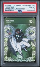 Bo Jackson Battle Arena Forcefield Grandma' Linoleum Battlefoil PSA 10
