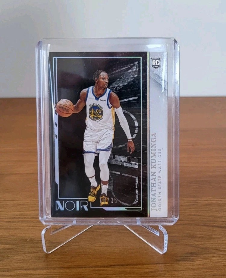 2021 Panini Noir Association Edition #151 RC Jonathan Kuminga 10/135 Rookie