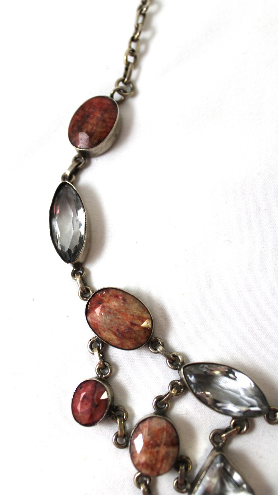 Sterling Silver Statement Style Rhodochrosite & C… - image 13