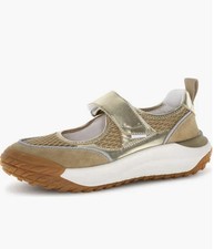 NWT VOILE BLANCHE Club Act Babe Mary Jane Sneaker in Caramel