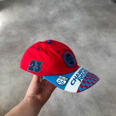 Racing Baseball Mütze Kinder bestickt Windy City verstellbarer Riemen hinten Kappe rot