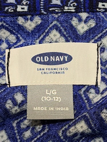 NWT Old Navy Girl's Teen's Blue Long Sleeve Dress - Size L (10-12) - Picture 3 of 4