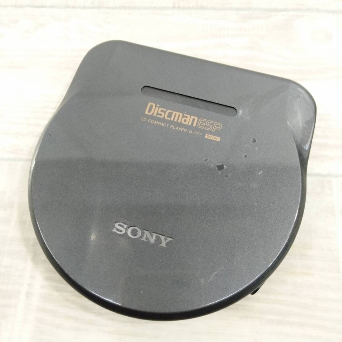 SONY Discman ディスクマン★CDプレーヤー D-777★ ジャンク品 SONY D-777 CD player Diskman portable DBB Audio Devices Walkman