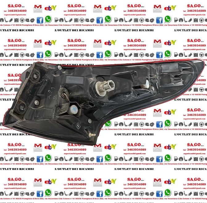 STOP FANALE LED POSTERIORE SINISTRO NISSAN QASHQAI II°SERIE J11 ANNO 2014/2021 - Immagine 2 di 2