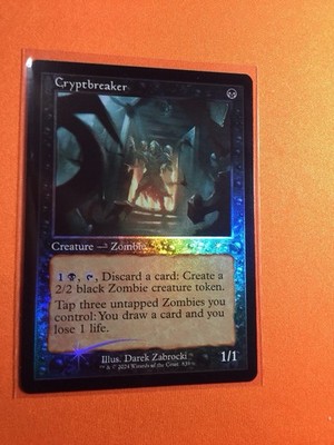MTG Magic The Gathering Cryptbreaker Foil SLD Rare Secret Lair Retro Zombie