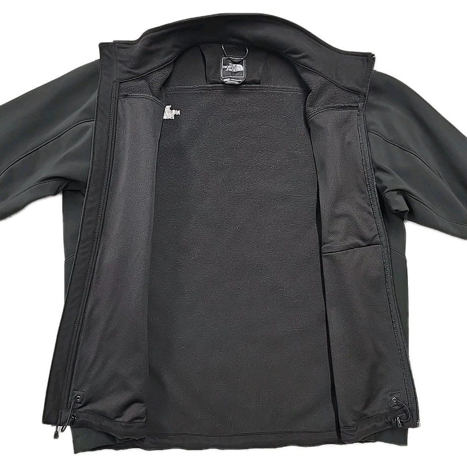 The North Face Apex Bionic Softshell Jacket Men's XL Black Full Zip Outdoor - Image 3 of 4