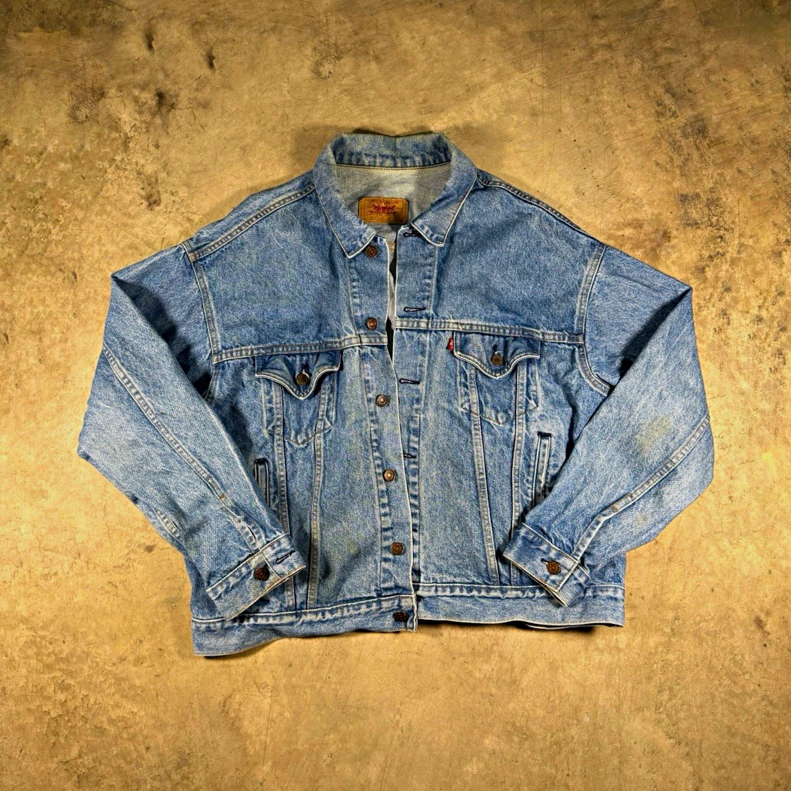vintage mens levi jean jacket products for sale | eBay
