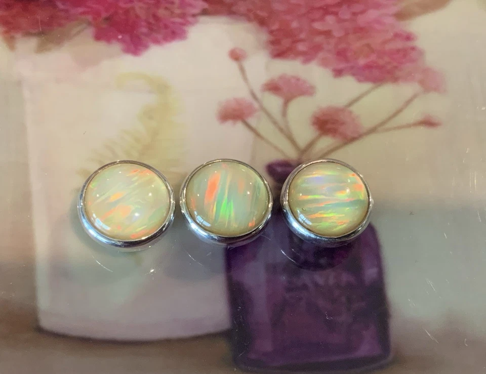 Joya Camaleón Pop Ráfaga de Sol Multi Amarillos Naranja 925 Esterlina Cúpula 3 Disponibles Foto 4 de 4