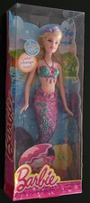 Barbie Mermaid Color Change Hair Mattel 2010 New Rare Blonde Bath Play Purple