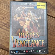 Thumbnail of ebay&reg; auction 168433113325 | Blades of Vengeance Sega Mega Drive - RARE EA Title - BOXED (No Manual)