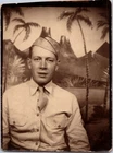 PH2989 WW2 Military Man Soldier Vintage Snapshot Photobooth Photo Booth