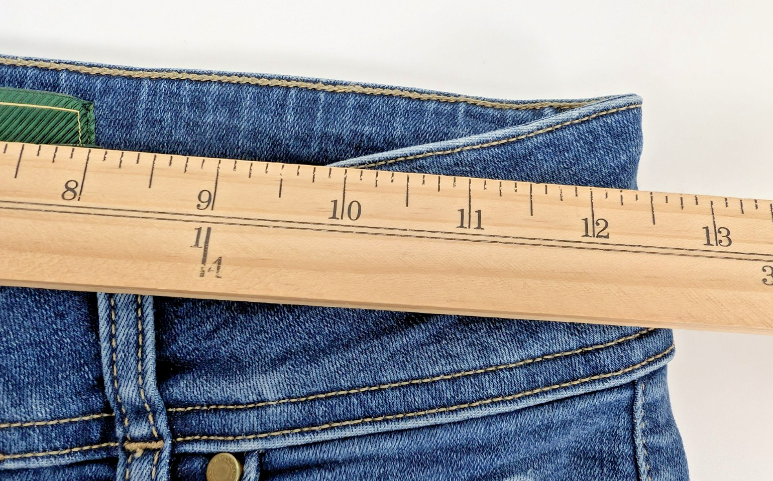 Holland Cooper Jodhpur Biker Jeans Denim Size UK 10R US 6 Equestrian Preppy