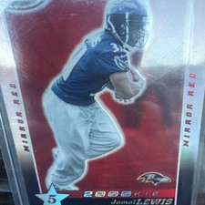 2000 Leaf Certified - 2000 Rookie Jamal Lewis #224 Mirror Red (RC)