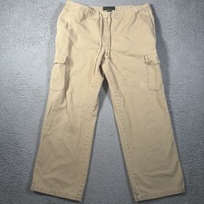 Vintage Y2K Abercrombie And Fitch Utility Cargo Pants Womens L Khaki Drawstring