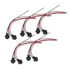 10pcs Car Socket T10 W5W 168 194 Connector Extension LED Bulbs Wedge Light LOT D