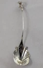 Antique Gorham Sterling Sugar Sifter  Ladle 3D BIRD Pierced Bowl - no nest