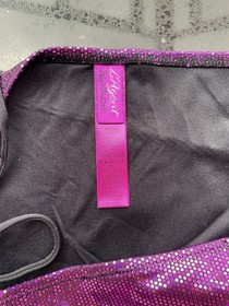 Agent Provocateur Women's L&rsquo;Agent Purple Shiny Sequin Bikini Set - Size M