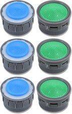 6-Pack 116711 Faucet Aerator for Moen 1.5-2.0 GPM 3 Blue 3 Green Water Sav