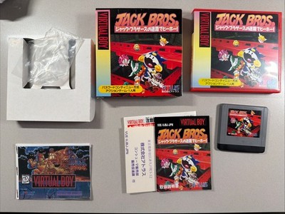 JACK BROS. Virtual Boy Nintendo Japan Import Tested Complete CIB