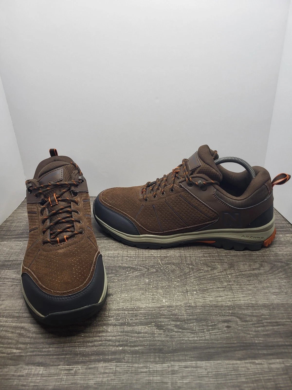 New Balance Shoes Mens 12 D Brown Trail Walking Sneakers MW1201AD